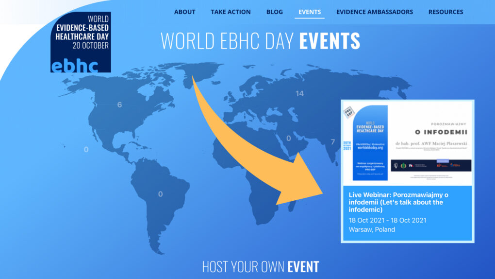 World EBHC day events.